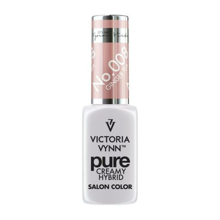 VICTORIA VYNN 008 Pure Creamy Hybrid Ginger Tea kremowy Lakier hybrydowy 8ml 