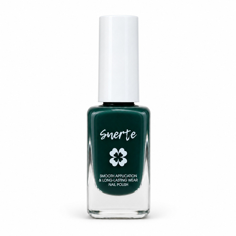 Suerte 018 Deep Green Lakier Klasyczny Do Paznokci 9 ml