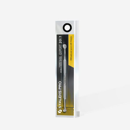 Staleks Łyżka Kosmetyczna Dwustronna Expert 20 Type 1 Uno owalna łyżka