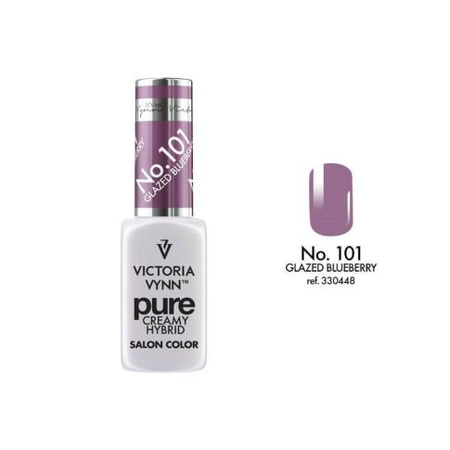 VICTORIA VYNN 101 Pure Creamy Hybrid Glazed Blueberry kremowy Lakier hybrydowy 8ml 