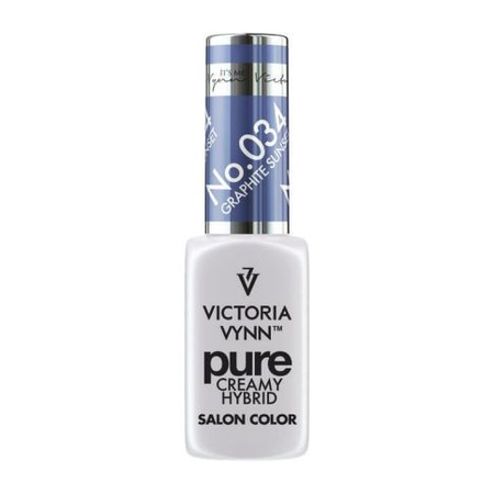 VICTORIA VYNN 034 Pure Creamy Hybrid Graphite Sunset kremowy Lakier hybrydowy 8ml 