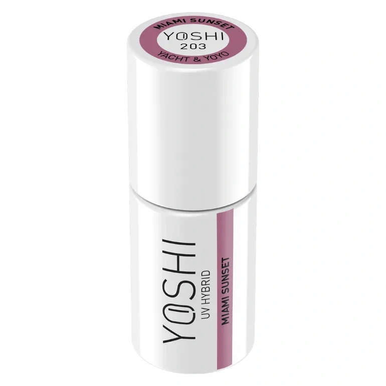 Yoshi Lakier Hybrydowy 203 Miami Sunset 6 ml