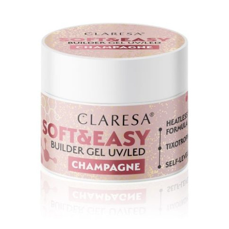 Claresa Soft&Easy Builder Gel Champagne 90g