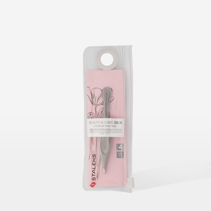 Staleks Pęseta Do Brwi Beauty & Care 20 Type 4 (wąska skośna)