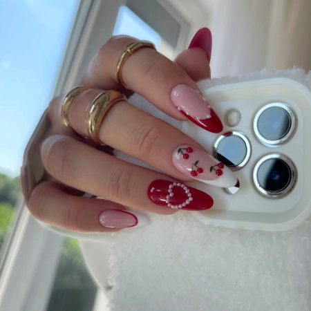 Yoshi Lakier Hybrydowy 242 Pirouette Rouge UV LED 6 ml