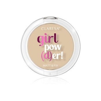 Claresa Puder prasowany GIRL POW(D)ER 02 12g