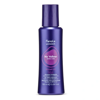 Fanola Wonder No Yellow Szampon Neutralizujący do Włosów Blond i Siwych 100 ml
