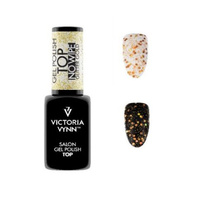 VICTORIA VYNN TOP NO WIPE GLITTER gold Top hybrydowy