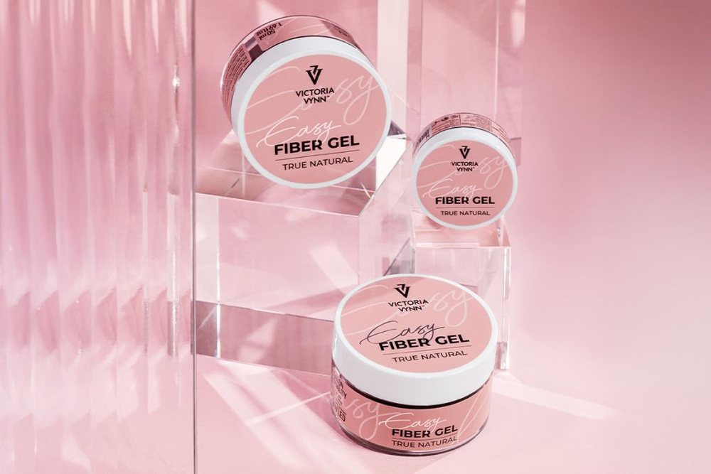 Victoria Vynn Easy Fiber Gel True Natural Żel Budujący z Włóknami Szklanymi 15 ml