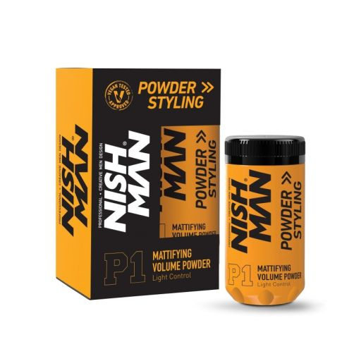 Nishman P1 Mattifying Volume Powder Puder Do Włosów 20g 