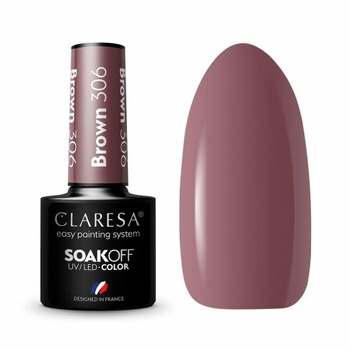 Claresa Lakier Hybrydowy Brown 306 5g
