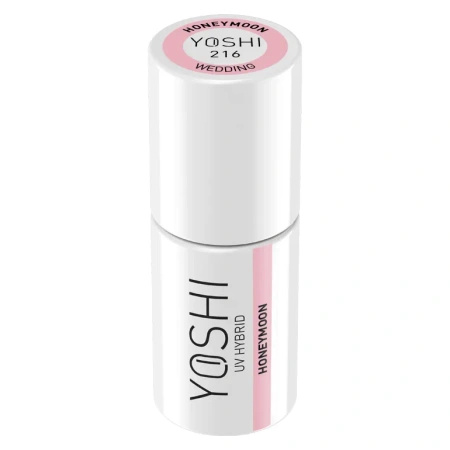 Yoshi Lakier Hybrydowy 216 Honeymoon UV LED 6 ml