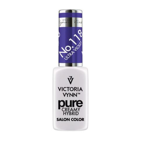 VICTORIA VYNN 118 Pure Creamy Hybrid Ultra Violet kremowy Lakier hybrydowy 8ml 