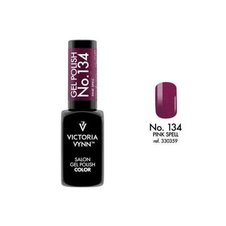VICTORIA VYNN 134 Gel Polish Color Pink Spell Lakier hybrydowy 8ml