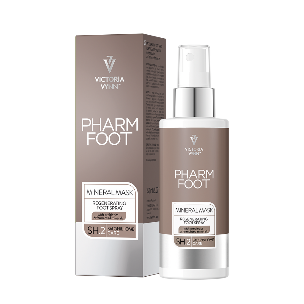 Pharm Foot Mineral Mask Regenerujący Spray Do Stóp z Nadpotliwością 150 ml
