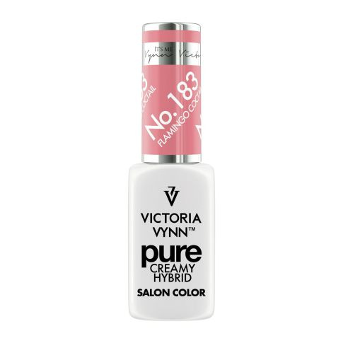 Victoria Vynn Pure Creamy Hybrid 183 FLAMINGO COCKTAIL kremowy lakier hybrydowy 8ml 