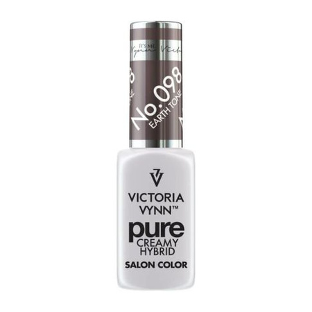 VICTORIA VYNN 098 Pure Creamy Hybrid Earth Tone kremowy Lakier hybrydowy 8ml 