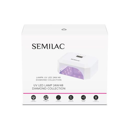 Semilac Lampa UV LED 24W/48 Diamond Collection 