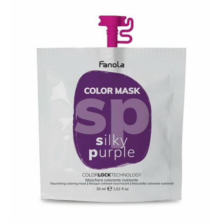 Fanola Color Mask Maska Koloryzująca Odżywiająca Fioletowa 30 ml