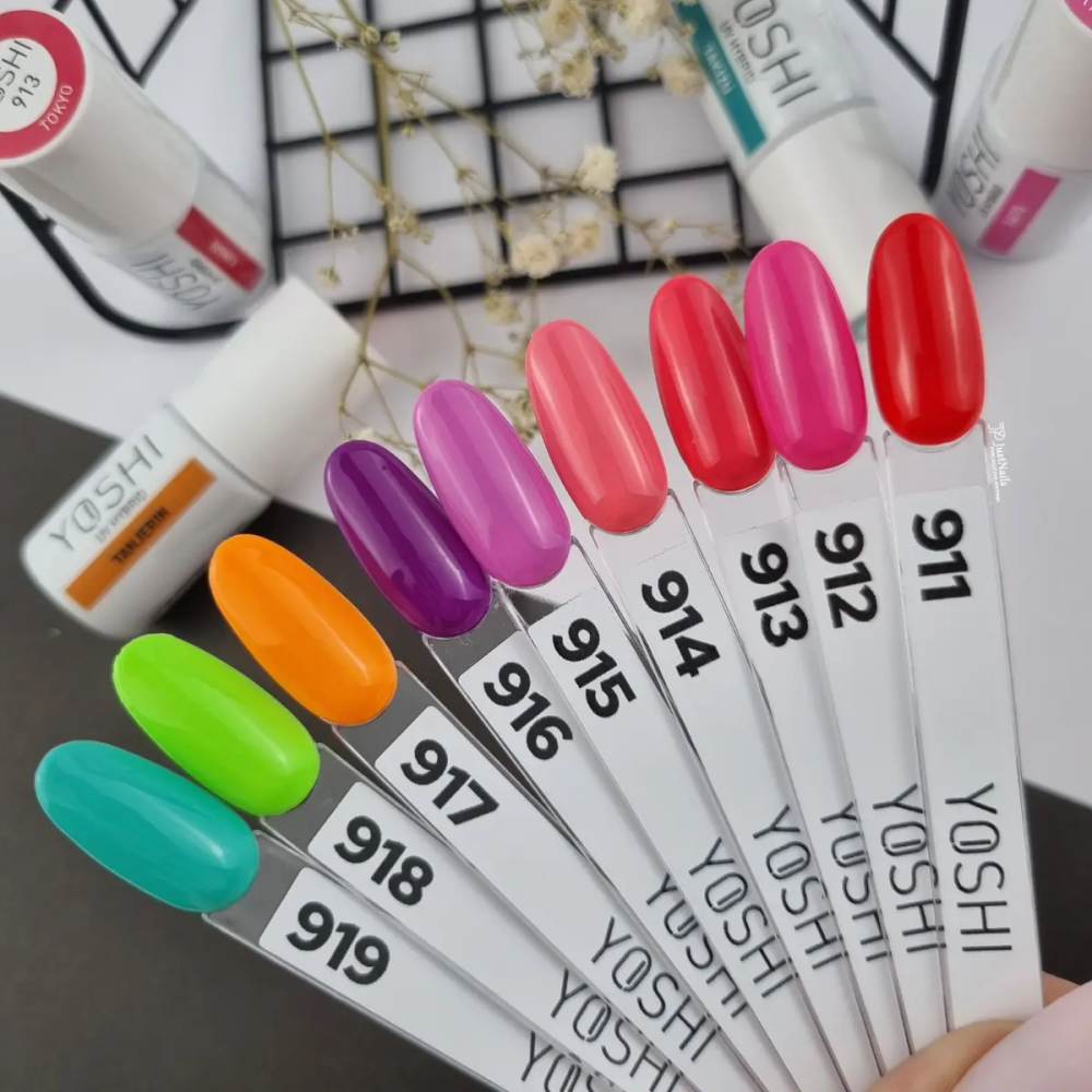 Yoshi Lakier Hybrydowy 913 Kanari 6 ml