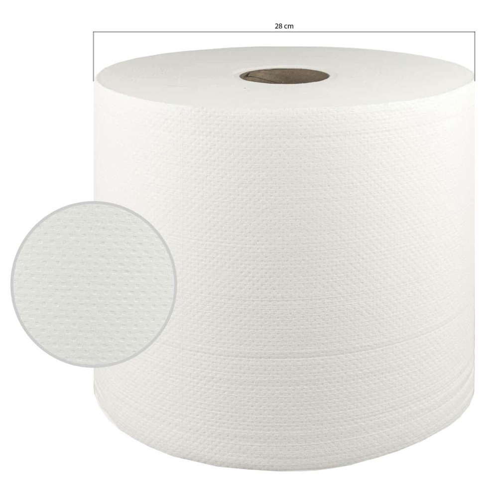 Ręcznik Włókninowy Fryzjerski w Rolce Wetlaid/Airlaid Bezpyłowy 1700g