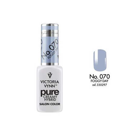 VICTORIA VYNN 070 Pure Creamy Hybrid Foggy Day kremowy Lakier hybrydowy 8ml 