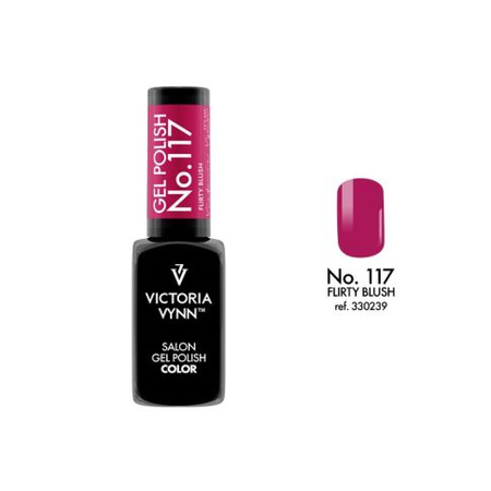 VICTORIA VYNN 117 Gel Polish Color Flirty Blush Lakier hybrydowy 8ml