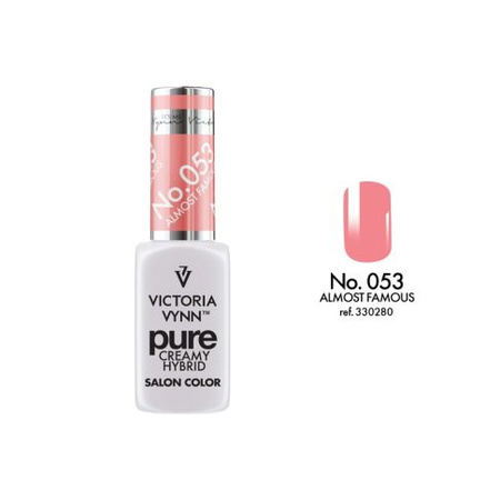 VICTORIA VYNN 053 Pure Creamy Hybrid Almost Famous kremowy Lakier hybrydowy 8ml 