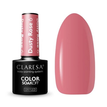 Claresa Lakier Hybrydowy Dusty Rose 6 5g 