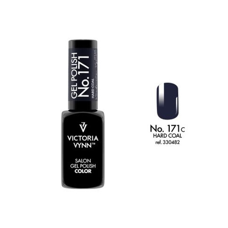 VICTORIA VYNN 171c Gel Polish Color Hard Coal Lakier hybrydowy 8ml