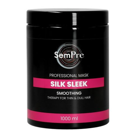 Sempre Silk Sleek Maska Wygładzająca z Jedwabiem 1000 ml