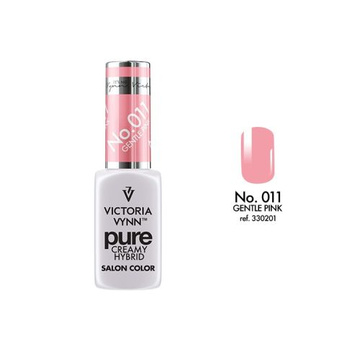 VICTORIA VYNN 011 Pure Creamy Hybrid Gentle Pink kremowy Lakier hybrydowy 8ml