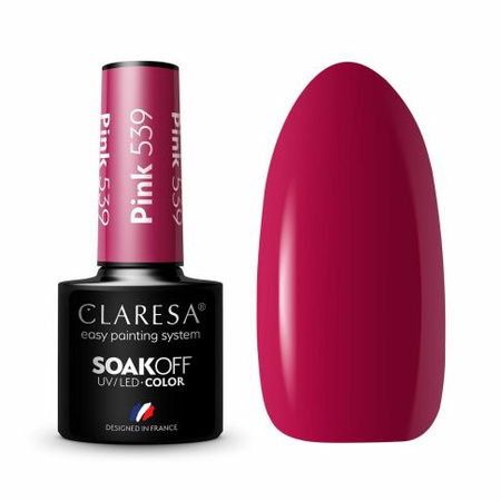 Claresa Lakier Hybrydowy Pink 539 5g 