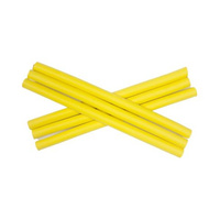 Eurostil Papiloty Żółte 10 mm - Długość 24 cm - 12 szt.