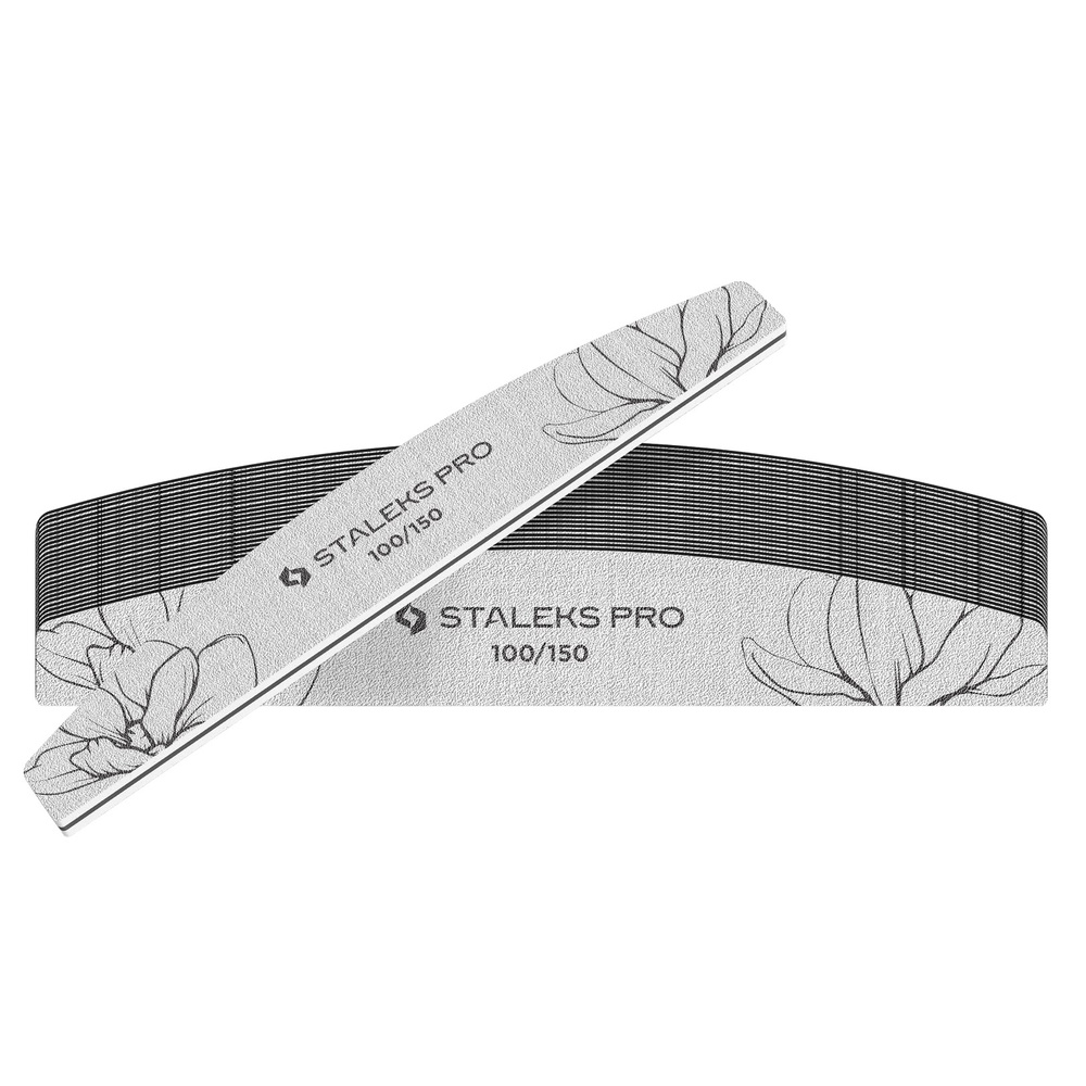 Staleks Pilnik Mineralny Półksiężyc Expert 40 100/150 Grit 25 szt. 