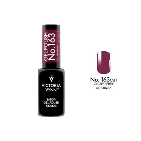 VICTORIA VYNN 163 Gel Polish Color Glory Berry Lakier hybrydowy 8ml