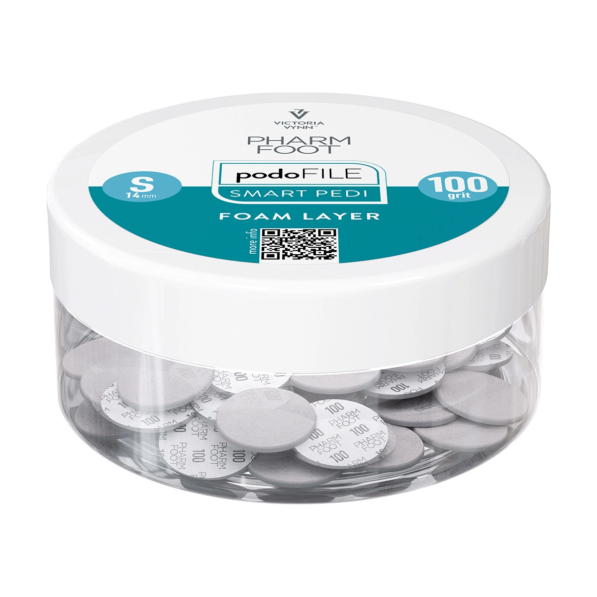 Pharm Foot Podo File Foam Layer 100 S (50szt. w Słoiczku) | Marki ...