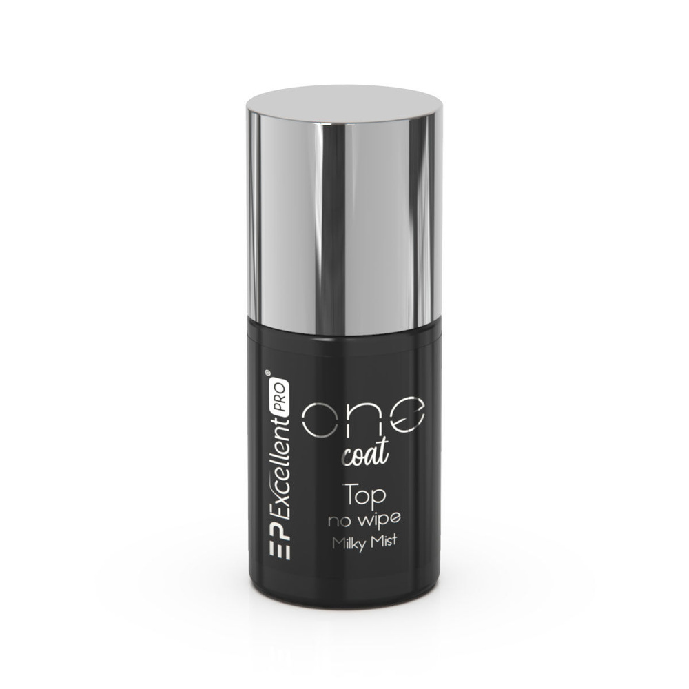Excellent PRO One Coat Top No Wipe Milky Mist Mleczny Top 7g
