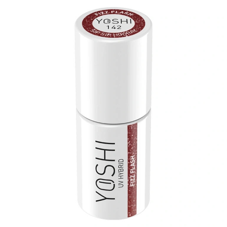 Yoshi Lakier Hybrydowy 142 Fizz Flash UV LED 6 ml