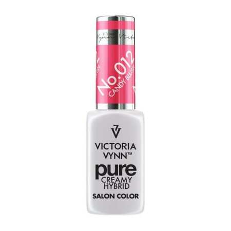 VICTORIA VYNN 012 Pure Creamy Hybrid Candy Blush kremowy Lakier hybrydowy 8ml 