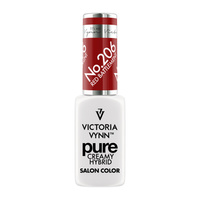 Victoria Vynn Pure Creamy Hybrid 206 Red Battlement 8 ml