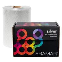 Framar Folia Fryzjerska Ryflowana W Rolce Star Struck Silver 100 m