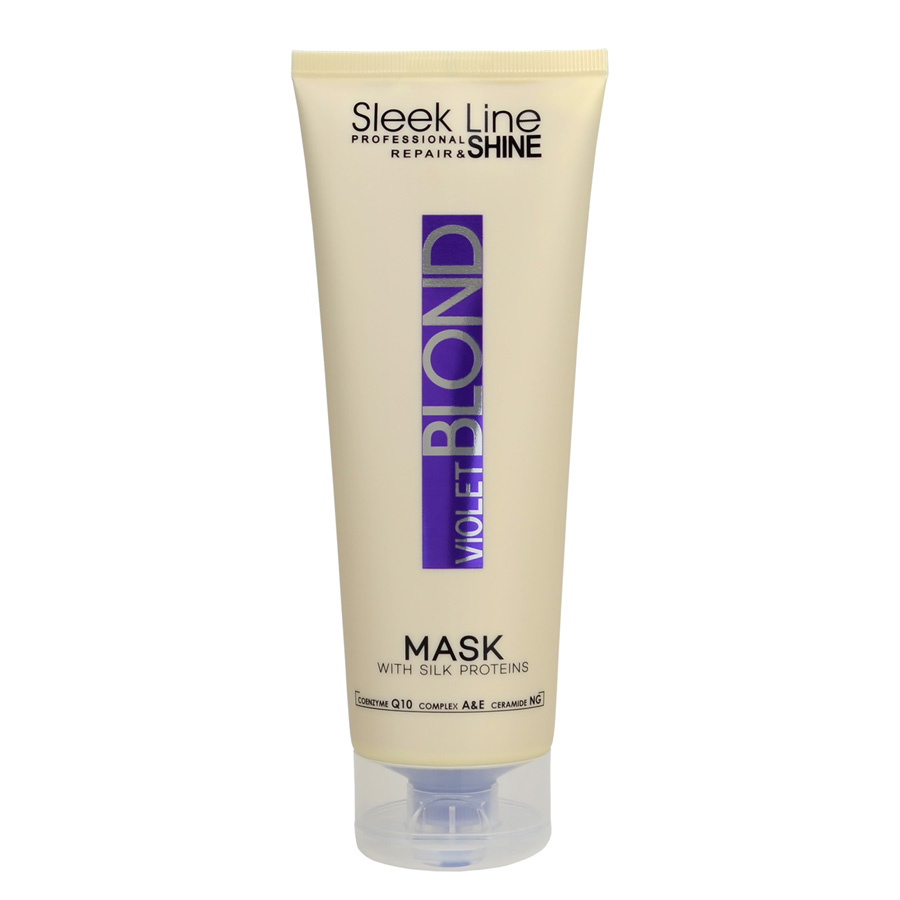 STAPIZ SLEEK LINE Maska VIOLET BLOND 250ml 