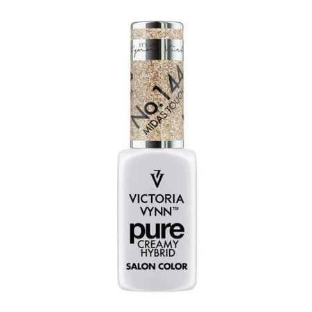 VICTORIA VYNN 144 Pure Creamy Hybrid Midas Touch kremowy Lakier hybrydowy 8ml 