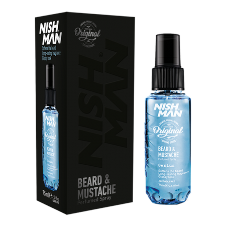 Nishman Beard & Mustache Perfumed Spray Genius 75 ml