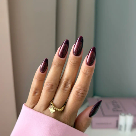 Yoshi Lakier Hybrydowy 318 Late Brown UV LED 6 ml