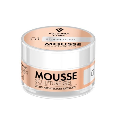 Victoria Vynn Mousse Sculpture Gel 01 Crystal Glass 50 ml 