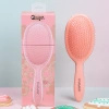 Framar Cookie Cutter Ginger Szczotka Do Rozczesywania Łososiowy Róż Z Brokatem
