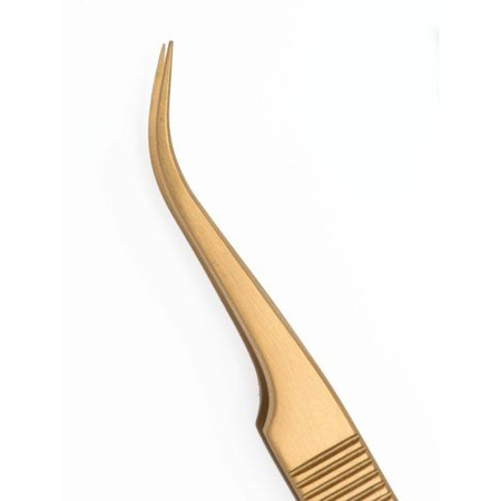 SECRET LASHES Pinceta GOLD SL-01 typ S + etui