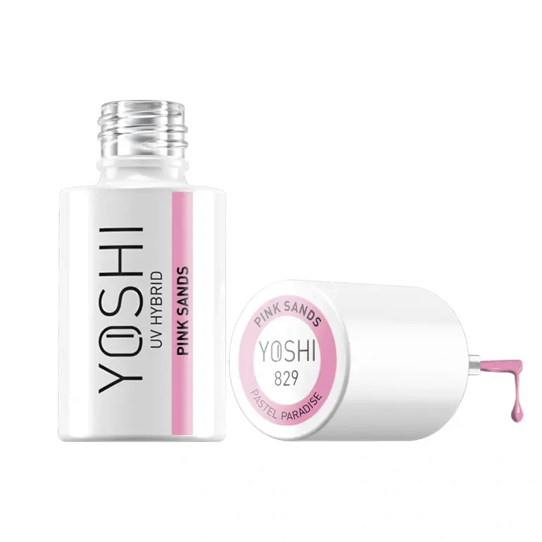 Yoshi Lakier Hybrydowy 829 Pink Sands 6 ml
